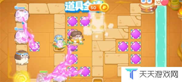 《保卫萝卜4》法老归来第101关通关攻略